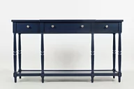 Konsole i sekretarzyki - AV1633-60 Konsola 3S Avola Navy - miniaturka - grafika 1