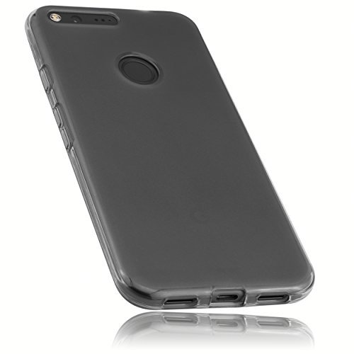mumbi etui na telefon komórkowy kompatybilne z Google Pixel XL, przezroczyste, czarne