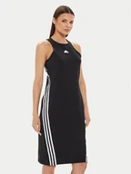 Sukienki - adidas Sukienka codzienna Future Icons 3-Stripes IP1575 Czarny Regular Fit - miniaturka - grafika 1