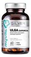 Suplementy naturalne - MyVita SILVER 100% Ulga Zaparcia 60kaps. 21PRJULG11 - miniaturka - grafika 1