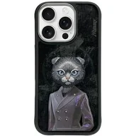 Etui i futerały do telefonów - Etui NIMMY Magnetic Fashion Cute Pet MagSafe do Apple iPhone 16 Pro Max Czarny - miniaturka - grafika 1