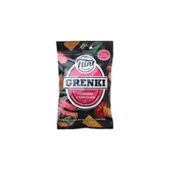 Krakersy - Sucharki żytnie o smaku cielęciny z adżyką Grenki "Flint" 55g - miniaturka - grafika 1