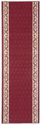 Dywany - HANSE Home Mostek wzornictwo welurowy dywan Bieżnik floret Czerwony 102834 - miniaturka - grafika 1