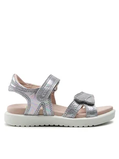 ECCO Sandały Flora 70023260077 Srebrny - Buty dla dziewczynek - miniaturka - grafika 1