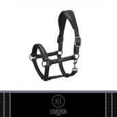 Kantary dla koni - Eskadron Kantar skórzany DOUBLEPIN LEATHER Essence 2022 - black - miniaturka - grafika 1