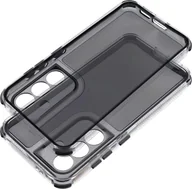 Etui i futerały do telefonów - Etui na telefon komórkowy MATRIX CLEAR pasuje do SAMSUNG S25 Plus czarny - miniaturka - grafika 1