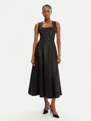 Sukienki - Rinascimento Sukienka koktajlowa CFC0122458003 Czarny Regular Fit - miniaturka - grafika 1