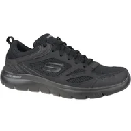 Buty trekkingowe męskie - Skechers Summits-South Rim, męskie buty treningowe, Czarne - miniaturka - grafika 1