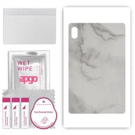 Akcesoria do tabletów i e-booków - folia naklejka skórka strukturalna na TYŁ do Huawei MatePad 11 2023 - Marmur Szary - apgo SKINS - miniaturka - grafika 1