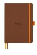 Podręczniki dla liceum - Notes Rhodia Rhodiarama Goalbook copper A5 w kropki Softcover - miniaturka - grafika 1