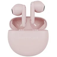 Słuchawki - HAPPY PLUGS Joy Lite Różowe - miniaturka - grafika 1