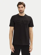 Koszulki męskie - EA7 Emporio Armani T-Shirt 7M000149 AF14772 UC001 Czarny Regular Fit - miniaturka - grafika 1