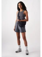 Spodenki damskie - Champion Szorty dresowe w kolorze antracytowym - miniaturka - grafika 1