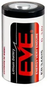 Bateria LS33600 / ER34514 D / R20 EVE 3,6V 19000mAh (1 szt.)  -  - 38 sklepów w całej Polsce - Baterie i akcesoria - miniaturka - grafika 1