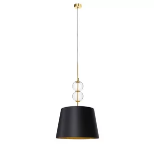 Kaspa Wisząca lampa materiałowa 11107102 stylowy żyrandol do salonu - Lampy sufitowe - miniaturka - grafika 1