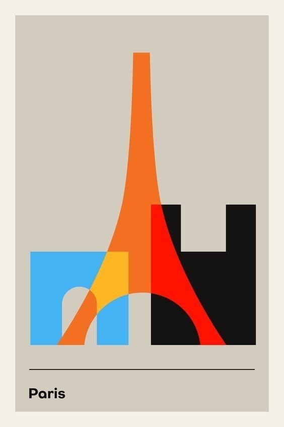 PODKŁADKA POD MYSZ Z Nadrukiem 22x18 cm Paryż Eiffla ART Tekst Prezent
