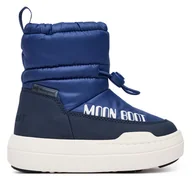 Buty dla dziewczynek - Śniegowce Moon Boot Jr Park Tube Mid Wp 80D3440090 S Granatowy - miniaturka - grafika 1