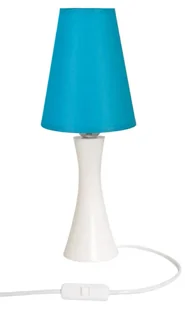 Biało-niebieska lampka nocna do pokoju dziecka Qodepe - Lampy stojące - miniaturka - grafika 1