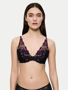 Triumph Biustonosz z fiszbiną Sensual Spotlight 10219831 Czarny - Biustonosze - miniaturka - grafika 1
