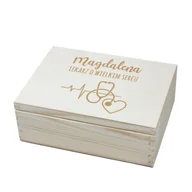 Pojemniki kuchenne - Podziękowanie dla lekarza, pudełko na herbatę, herbaciarka z imieniem - miniaturka - grafika 1