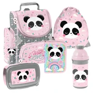Zestawy szkolne - ZESTAW SZKOLNY 5-ELEMENTÓW PANDA PP25PB PASO - miniaturka - grafika 1
