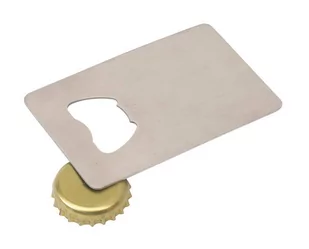 Otwieracz do butelek STEEL, srebrny - Korkociągi i otwieracze - miniaturka - grafika 1