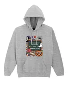 Bluzy damskie - Bluza z kapturem Dzień Nauczyciela Śmieszna Prezent Szara XXL - miniaturka - grafika 1