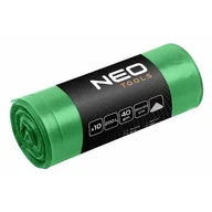 Worki na śmieci - Worki na śmieci NEO TOOLS 200L (10 sztuk) Zielony - miniaturka - grafika 1