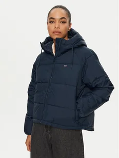 Tommy Jeans Kurtka zimowa Vail DW0DW18841 Granatowy Regular Fit - Kurtki damskie - miniaturka - grafika 1