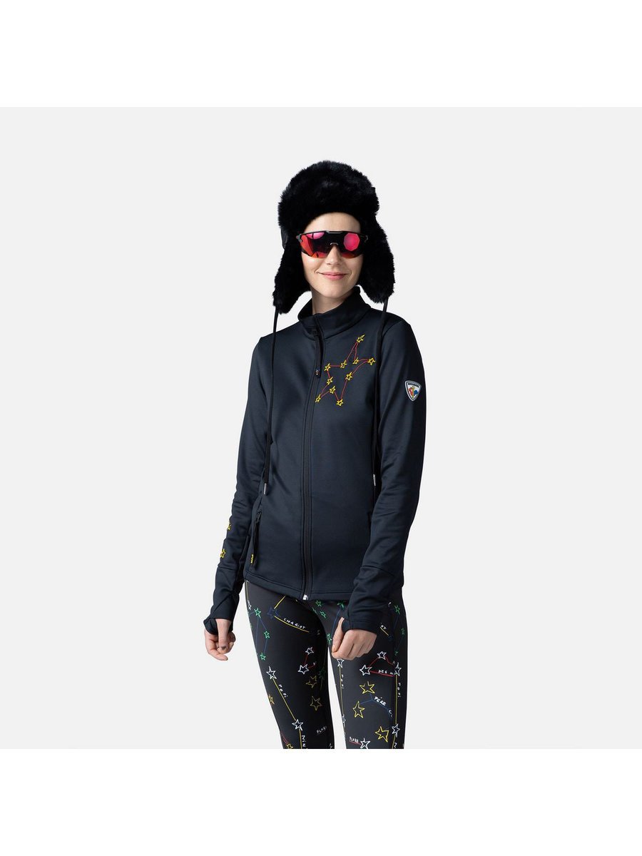 Bluza Rossignol W Climi Jkt czarny 2XL