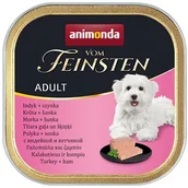 Mokra karma dla psów - Animonda Vom Feinsten Adult Indyk z Szynką Karma Dla Psa 150 g - miniaturka - grafika 1