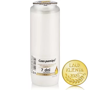 Świece Świeca Wkład olejowy do zniczy Mattra 7 dni - Lampiony i znicze - miniaturka - grafika 1