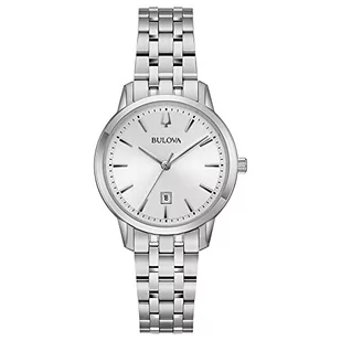 Zegarek Bulova 96M165, srebro - Zegarki męskie - miniaturka - grafika 1