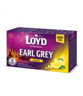 Herbata - Herbata czarna, LOYD Earl Grey, Cytrynowa, 20 torebek - miniaturka - grafika 1