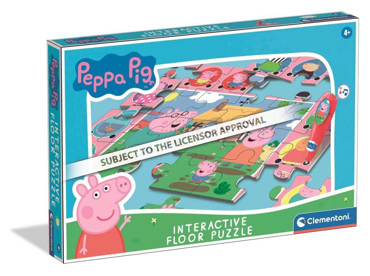 Puzzle Interaktywne Na Podłogę Peppa Pig 16688
