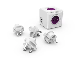 Powercube Allocacoc ReWirable USB + 4 wtyczki ReWirable USB 1830 - Przedłużacze i rozgałęźniki - miniaturka - grafika 2