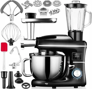 Kerch Rotary Podgrzewana Misa Black 6,2L Akcesoria - Roboty kuchenne - miniaturka - grafika 1