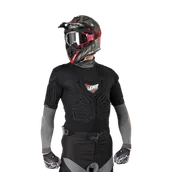 Akcesoria motocyklowe - Koszulka Dodatkowa Warstwa Leatt Tee Dziecięca CzarnyXS - miniaturka - grafika 1