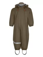 Pajacyki dla niemowląt - mikk-line Kombinezon zimowy w kolorze khaki - miniaturka - grafika 1