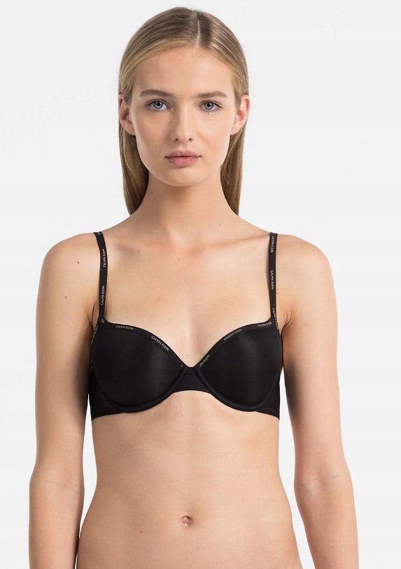CALVIN KLEIN BIUSTONOSZ DAMSKI CZARNY Z LOGO 70D 0Z5A5_M* TIA