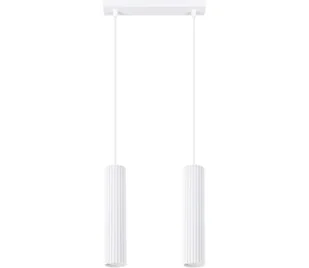 Sollux SL.1536 - Żyrandol na lince KARBON 2xGU10/10W/230V biały - Lampy sufitowe - miniaturka - grafika 1