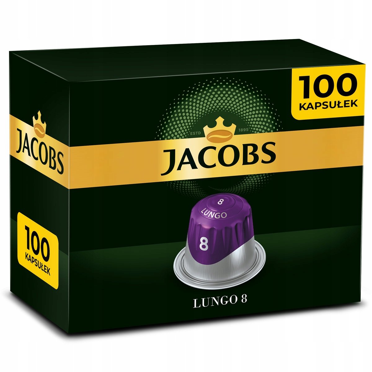 Kapsułki do Nespresso Jacobs Lungo 8 100 szt.