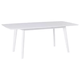 BLmeble Stół do jadalni biały 150/195 x 90 cm rozkładany SANFORD BLmeble - Stoły - miniaturka - grafika 1