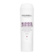 Odżywki do włosów - Goldwell Dualsenses Blondes &amp Highlights odżywka neutralizująca 200ml - miniaturka - grafika 1