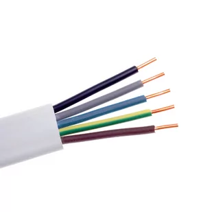 Elektrokabel Przewód instalacyjny płaski 450/750V YDYp 5x2,5 - Przewody elektryczne - miniaturka - grafika 2
