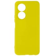 Etui i futerały do telefonów - Etui Honor X7 Silikonowe Półsztywne Miękkie w dotyku Cienkie żółte - miniaturka - grafika 1