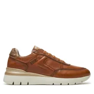 Sneakersy damskie - Sneakersy Pikolinos W4R-6731 Brązowy - miniaturka - grafika 1