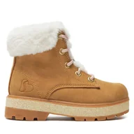 Buty dla dziewczynek - Trapery Skechers Street Glitz 310952L Brązowy - miniaturka - grafika 1