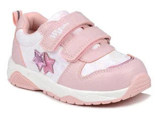 Buty dziecięce sportowe różowe adidasy dziewczęce rzepy Wojtyłko 24397-28 - Buty dla dziewczynek - miniaturka - grafika 1