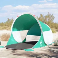 Namioty i tipi dla dzieci - The Living Store Namiot plażowy typu pop-up - zielony - wodoszczelny - Namiot Plażowy - miniaturka - grafika 1